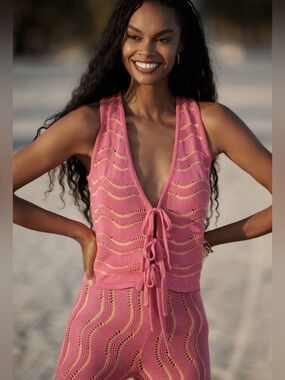 Capittana Mica Front-Tie Top